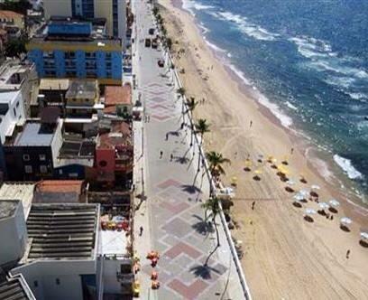 Apart Flat Farol Da Barra Aparthotel Salvador Esterno foto